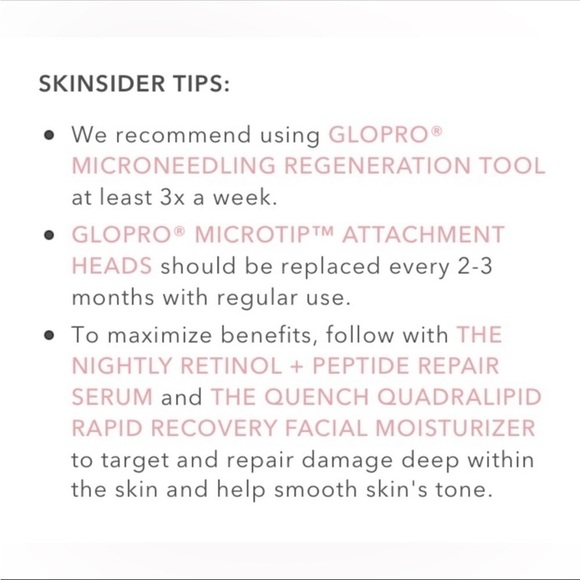 BeautyBio GloPRO Facial microneedling rejuvenation Tool - Picture 11 of 11